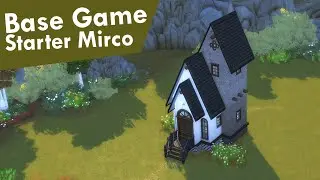Base Game Starter Mirco | Sims 4 House Building Speedbuild | Base Game Only