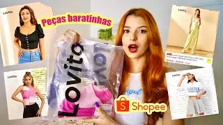 ROUPAS BARATINHAS NA LOVITO | SHOPEE: Blusas, Calça, Moletom (CUPOM 