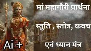 मां महागौरी प्रार्थना , स्तुति ,स्तोत्र ,कवच ,ध्यान मंत्र #ai #mahagauri #mahadev #bhakti #bhajan