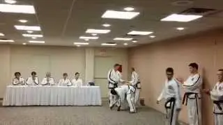 Taekwon-Do Black Belt Testing (ITF) March 2014. Success Vs Failure 
