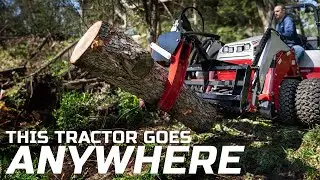 Precision and Power | Effortless Land clearing with the Ventrac Loader