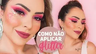 MAKE FÁCIL DE CARNAVAL - Carimbo de coração