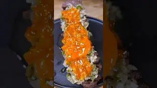 Deep fried A5 Wagyu beef 🥩