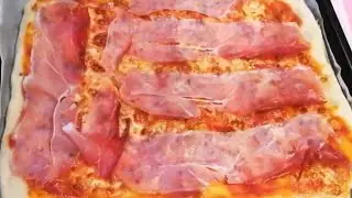 PIZZA IN TEGLIA CON LIEVITO MADRE ESSICCATO 