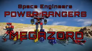 Space Engineers Power Rangers Megazord
