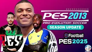 PES 2013 Next Season Patch 2025 ||🔥😱 بيس 2013 موسم  2025 روابط مختصره ميديا فاير