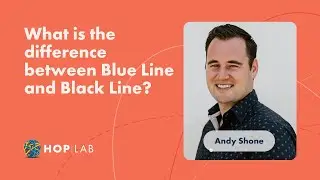 What is the difference between Blue Line and Black Line?