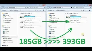 Jinsi Ya Kuondoa Mgawanyiko Wa Diski How To Remove Disk Partition Expand Disk Volume