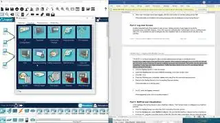 (CCNP ENCOR v8) 24.2.2 Packet Tracer - Logging from Multiple Sources