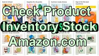 কিভাবে পণ্য স্টক চেক করব bangla tutorial ||  how to check product inventory stock in amazon ||