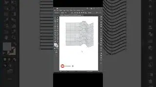 Wave line Text Effect in illustrator 