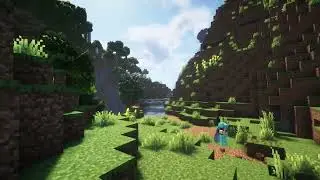 Minecraft TimeLapse - Porto e Fiume