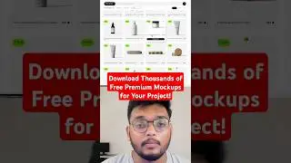 Download Thousands of Free Premium Mockups for Your Project! #shorts #freemockup #freetemplates