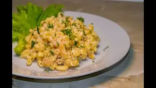 Паста с белым соусом / Сливочно - сырная паста с белым соусом