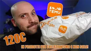 UNBOXING da 120€ su TEMU | TANTI PRODOTTI PER LA TUA COLLEZIONE NERD