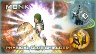 Titan Quest _ Ruined Monk _ Physical Dengjiawan's Crusher Club-Shielder  Monk Build
