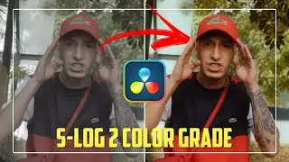 S-LOG 2 Color Grade no DAVINCI RESOLVE !! ( TUTORIAL )