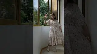 Сшила платье для особого случая 💕 🥳 #sewing #шитье #fashionblogger #sewingblogger #платье