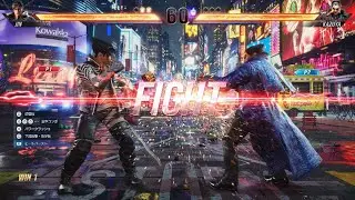 TEKKEN8 DEMO Kazuya vs Jin