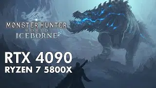 RTX 4090 | SAVAGE DEVILJHO - MONSTER HUNTER WORLD: ICEBORNE - 4K - No DLSS, Max