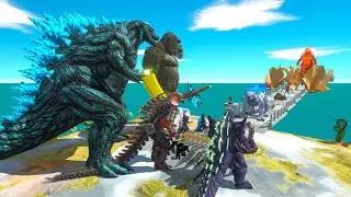 Godzilla Earth Or Kong Who can defeat 10 level of Kaiju Monster Ranked From Weakest To Strongest