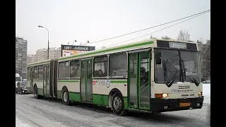 Ikarus 435.17 07455 Москва Маршрут №167
