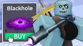 i Used the BLACK HOLE on 100+ PLAYERS in Combat Warriors..