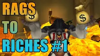 RAGS TO RICHES #1 | Gold making challenge | BFA 8.3 (WoW)
