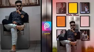Picsart Frame Photo Editing//Wall Frame Photo Editing Tutorial//Picsart Editing