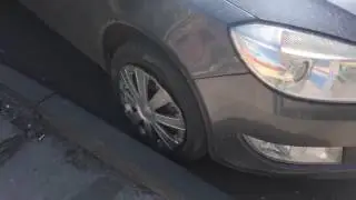 Погнутые диски после ям на Сквозном