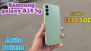 How To Enable Auto Rotate In Samsung Galaxy A14 5G,Auto Rotate Screen Enable In Samsung