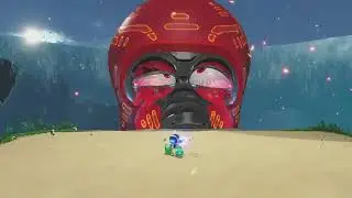 Astro Bot Saves Kratos and Atreus Boss Fight
