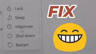 hibernate option in windows 11 not showing (UPDATED)