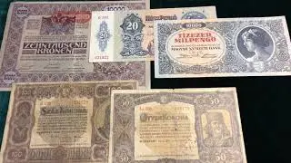 Интересные банкноты Старой Европы