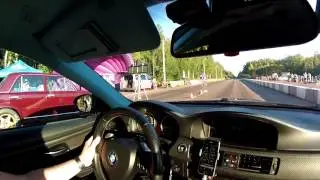 вид с BMW второй финальный заезд