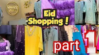 Tanzil Jony এর শোরুম থেকে Eid Dress নিলাম।ঈদের কেনাকাটা শুরু করেই দিলাম।