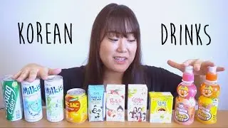 TRYING KOREAN DRINKS!