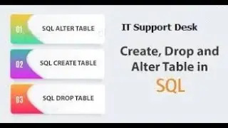 SQL Tutorial | how to create table in SQL and drop table in SQL 2021