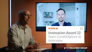 KUKA Innovation Award 2022 - Team CortEXplore interviewed by Joe Mullings