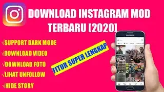 🔴INSTAGRAM MOD TERBARU 2020 || DENGAN FITUR FULL TERLENGKAP 2020