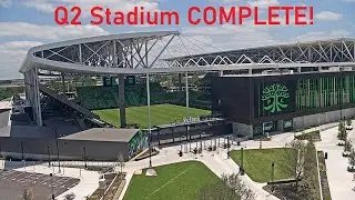 Q2 Stadium Complete Construction Timelapse