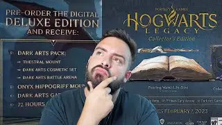 Hogwarts Legacy Collectors Edition Vs Deluxe Edition