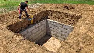 Man Builds Hidden Underground BUNKER in his Backyard | DIY Basement by 