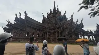 英語と日本語の旅 パタヤ サンクチュアリ・オブ・トゥルースに行ってみた Thai trip with English & Japanese audio