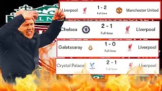LIVERPOOL HAVE LOST FOUR GAMES IN A ROW! HAHAHAHA!