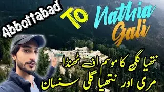 Exploring NATHIAGALI'S Hidden Gems on an Epic Road Trip from Abbottabad 🥰