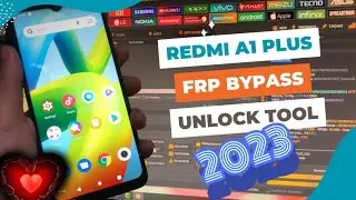 redmi a1 plus frp bypass unlock tool one click  Android 12.  220733sfg frp bypass 2023 redmi A+frp💯