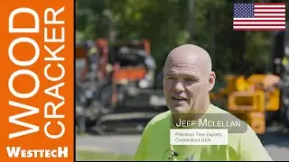 Tree removals with Woodcracker® CS750 smart and a telehandler