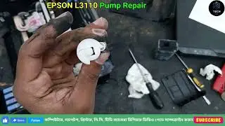 Epson l3110 color missing problem | Epson l3100 l3110  l3150 l3210 pump repair | Epson repair bangla