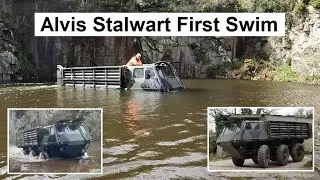 Alvis Stalwart First Swim. Will it Float or will it Sink ?! Mk1 Restoration Project : Part 2